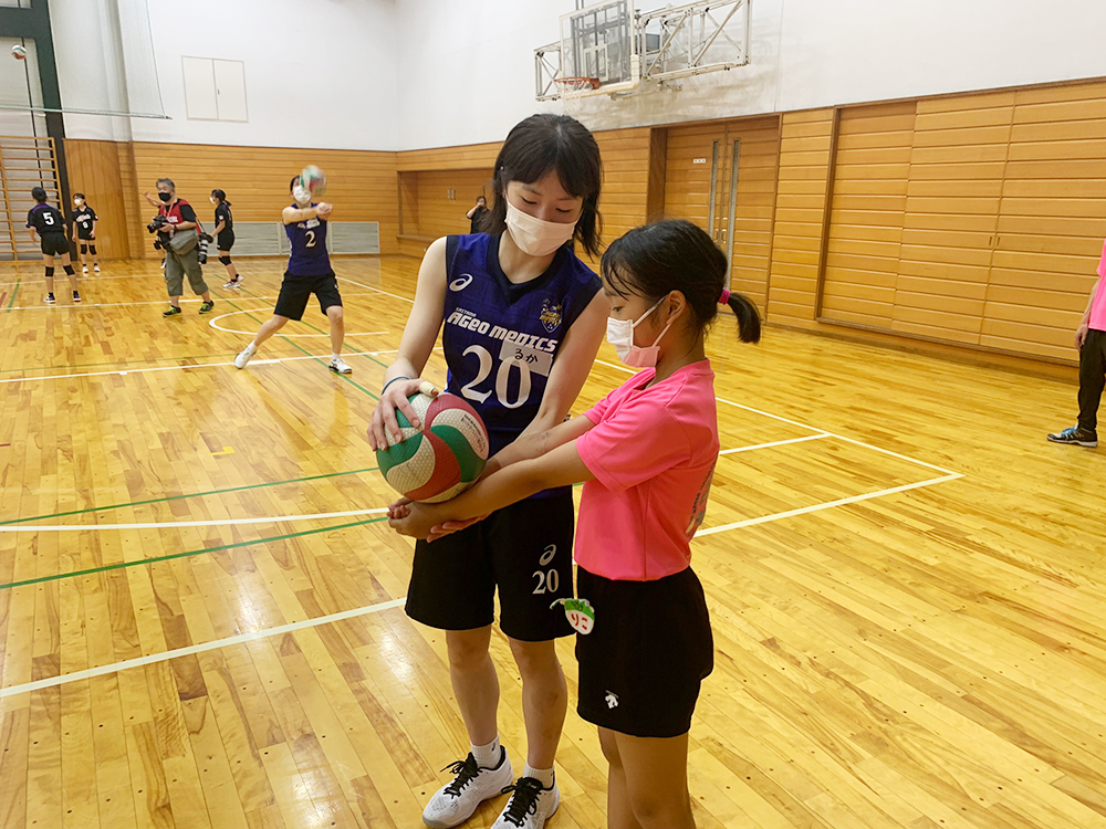 2022V・サマーリーグ女子東部大会　バレーボール教室レポート！