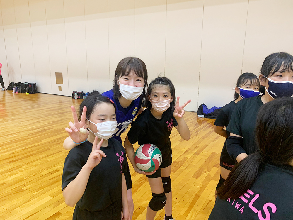 2022V・サマーリーグ女子東部大会　バレーボール教室レポート！