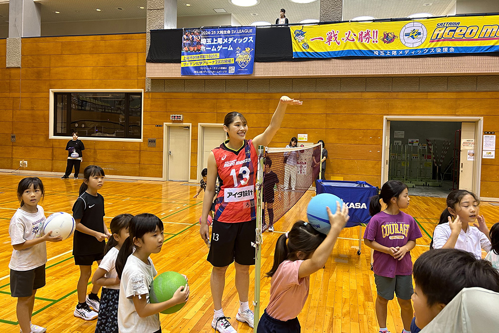 桶川市バレーボール教室レポート！