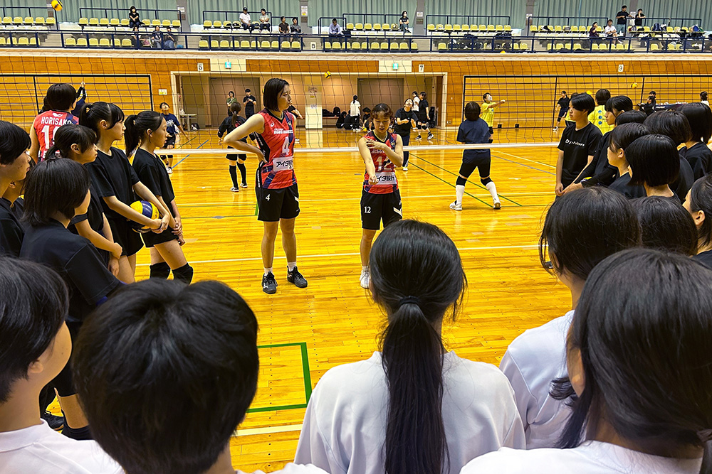 桶川市バレーボール教室レポート！