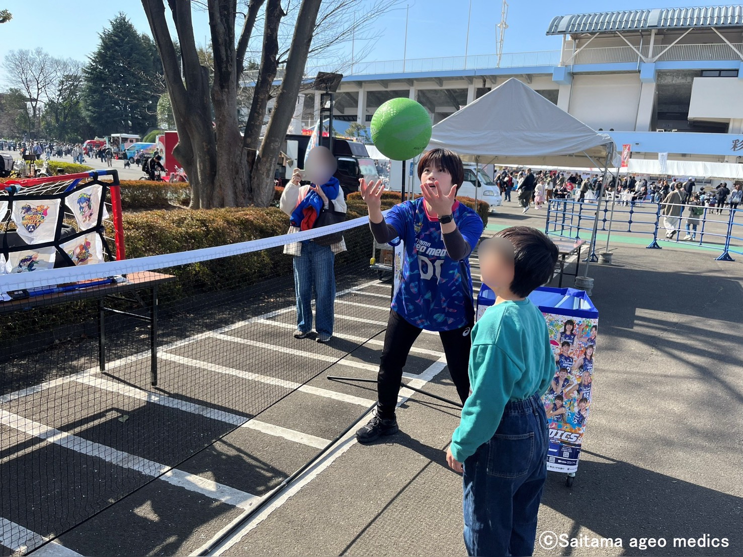 春のわくわく公園まつりに参加しました！